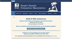 Desktop Screenshot of h-pea.org